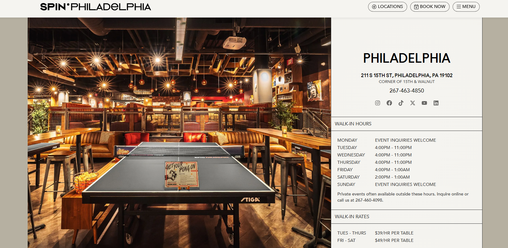 spin philly