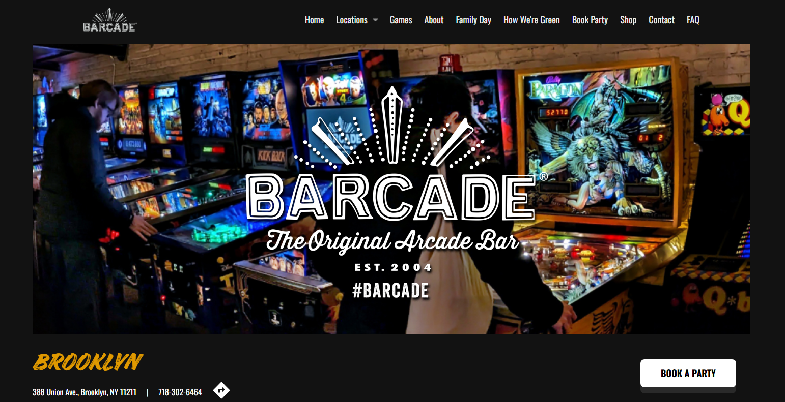 Barcade Williamsburg: Best for Classic Arcade Variety